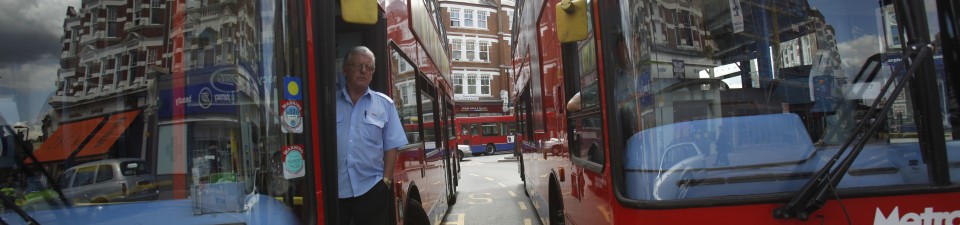 Travelling in London - Buses at Muswell Hill