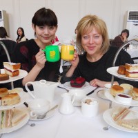Taking Afternoon Tea at The Orangery, Kensington Palace