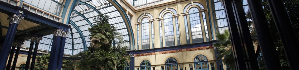 Interior of Alexandra Palace, Muswell Hill