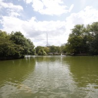 The Boating Lake at Alexandra Palace