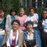 In the Excel English garden after class