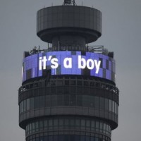 Royal Baby Announcement BT Tower